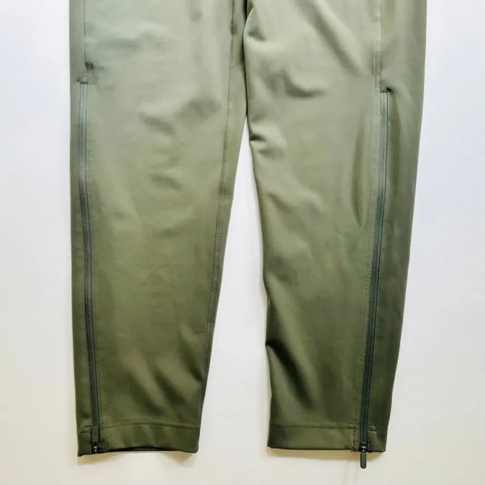 Lululemon Everlux High-Rise Zip-Leg Track Pant Size 6 Grey Sage Green Jogger